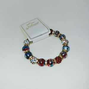 Vintage style beaded bracelet